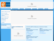 Tablet Screenshot of maison-emploi-formation-oise.fr